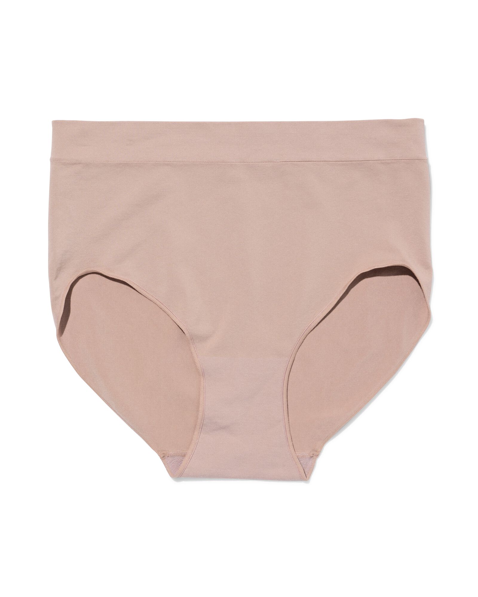 dames tailleslip naadloos micro beige - 19691102BEIGE - HEMA