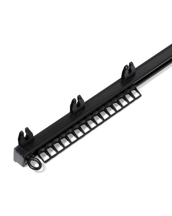 rail en U basique 150 cm noir - 7502002 - HEMA