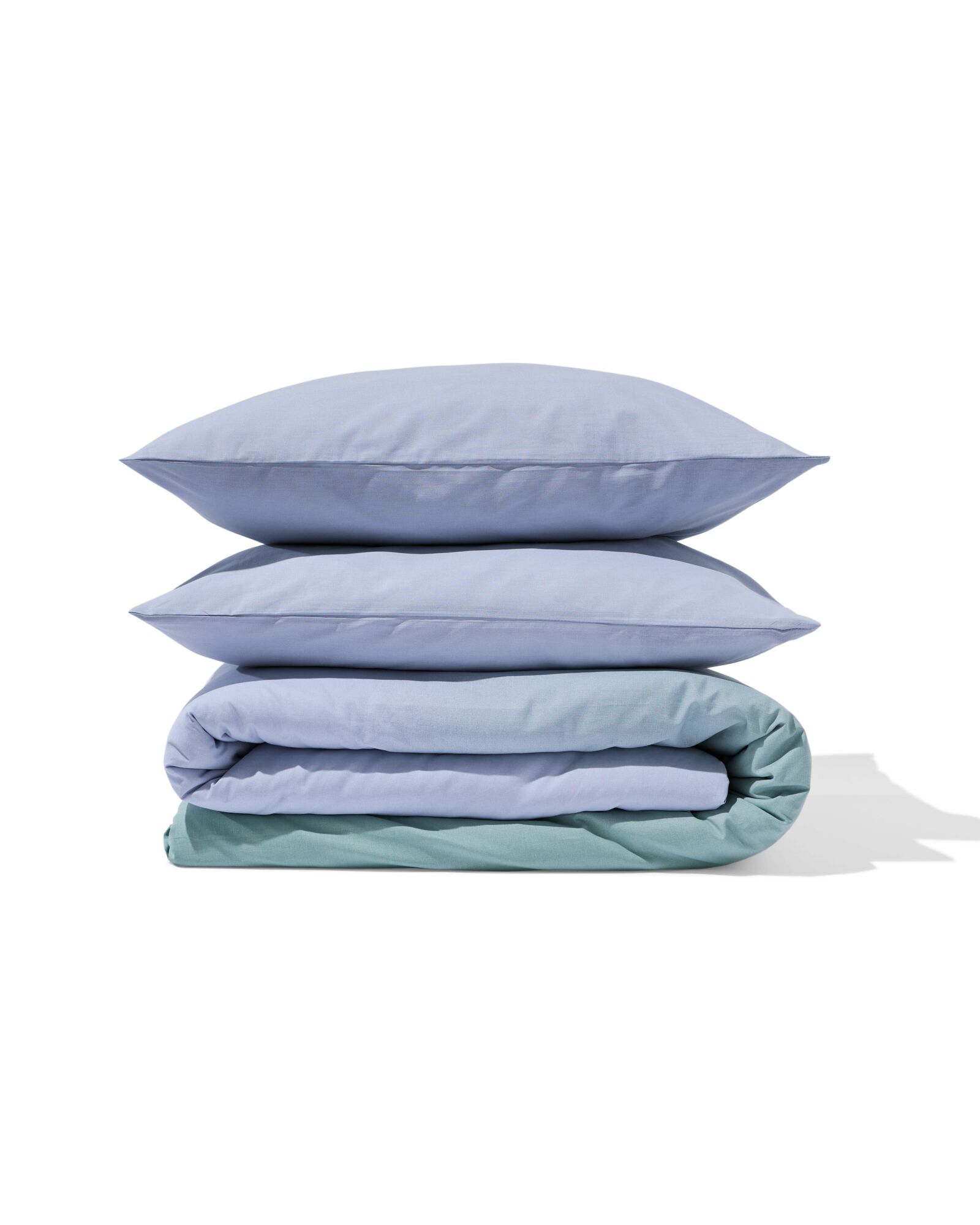 housse de couette 240x200/220 cm d&eacute;grad&eacute; vert-bleu - 5720203 - HEMA