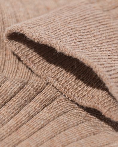 mi-bas c&ocirc;tel&eacute;s - 2 paires marron marron - 4230730BROWN - HEMA