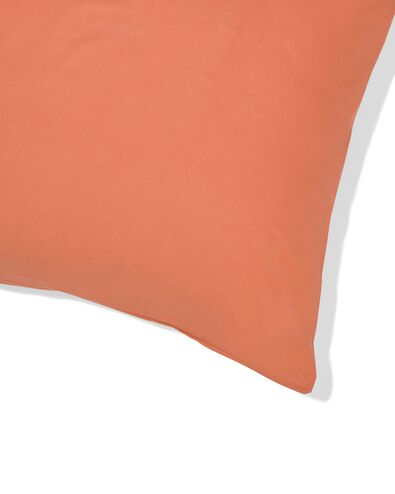 kussensloop 60x70cm zacht katoen oranjerood - 5130026 - HEMA