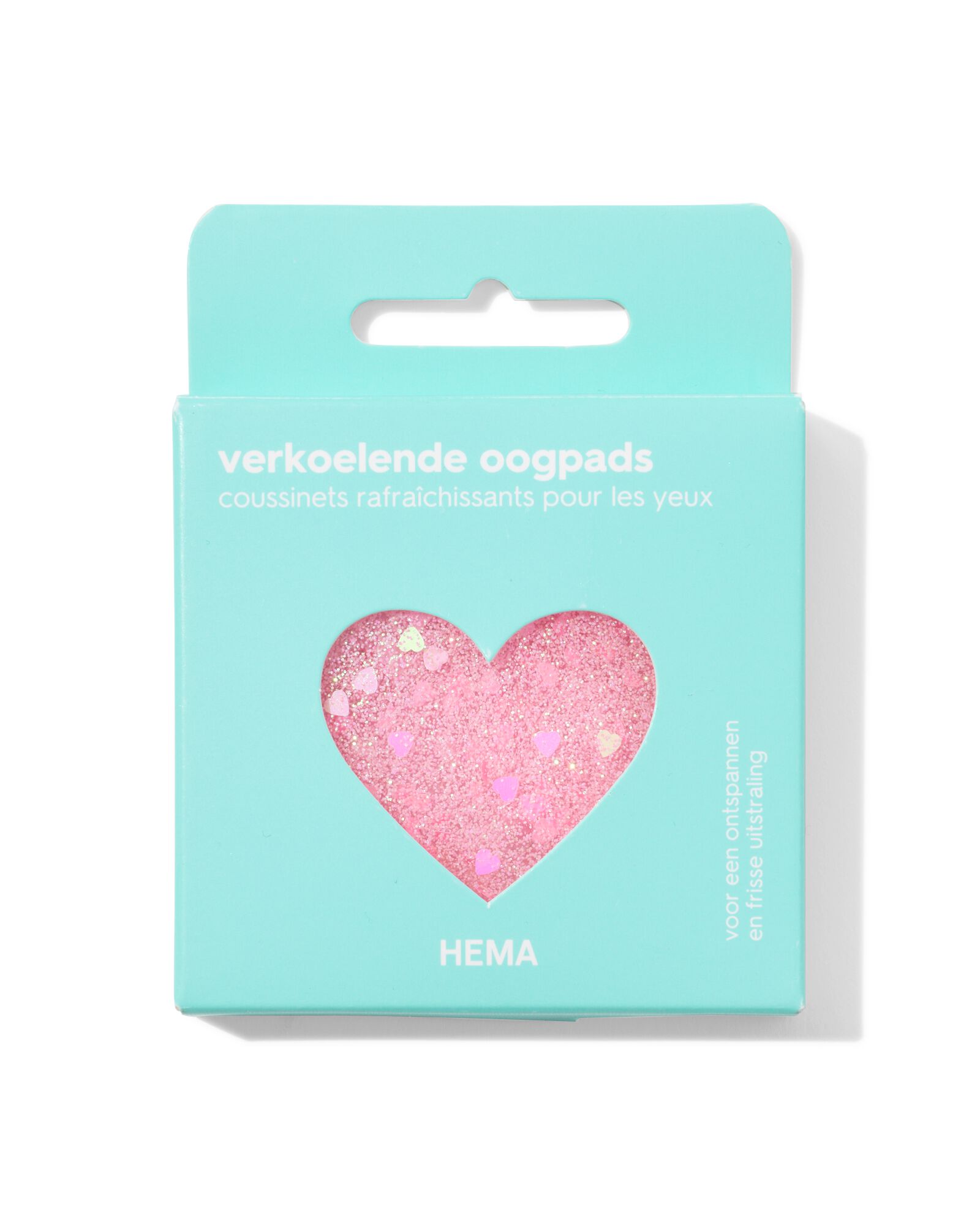 coussinets rafra&icirc;chissants pour les yeux en forme de c&oelig;ur - 2 pi&egrave;ces - 17840062 - HEMA