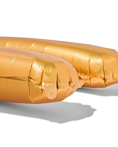 ballon alu 4 doré 4 - 14200269 - HEMA