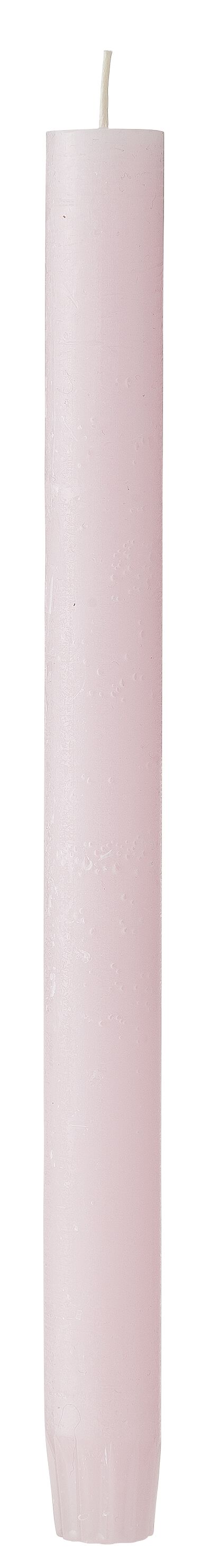 bougies rustiques rose pâle - 1000015367 - HEMA
