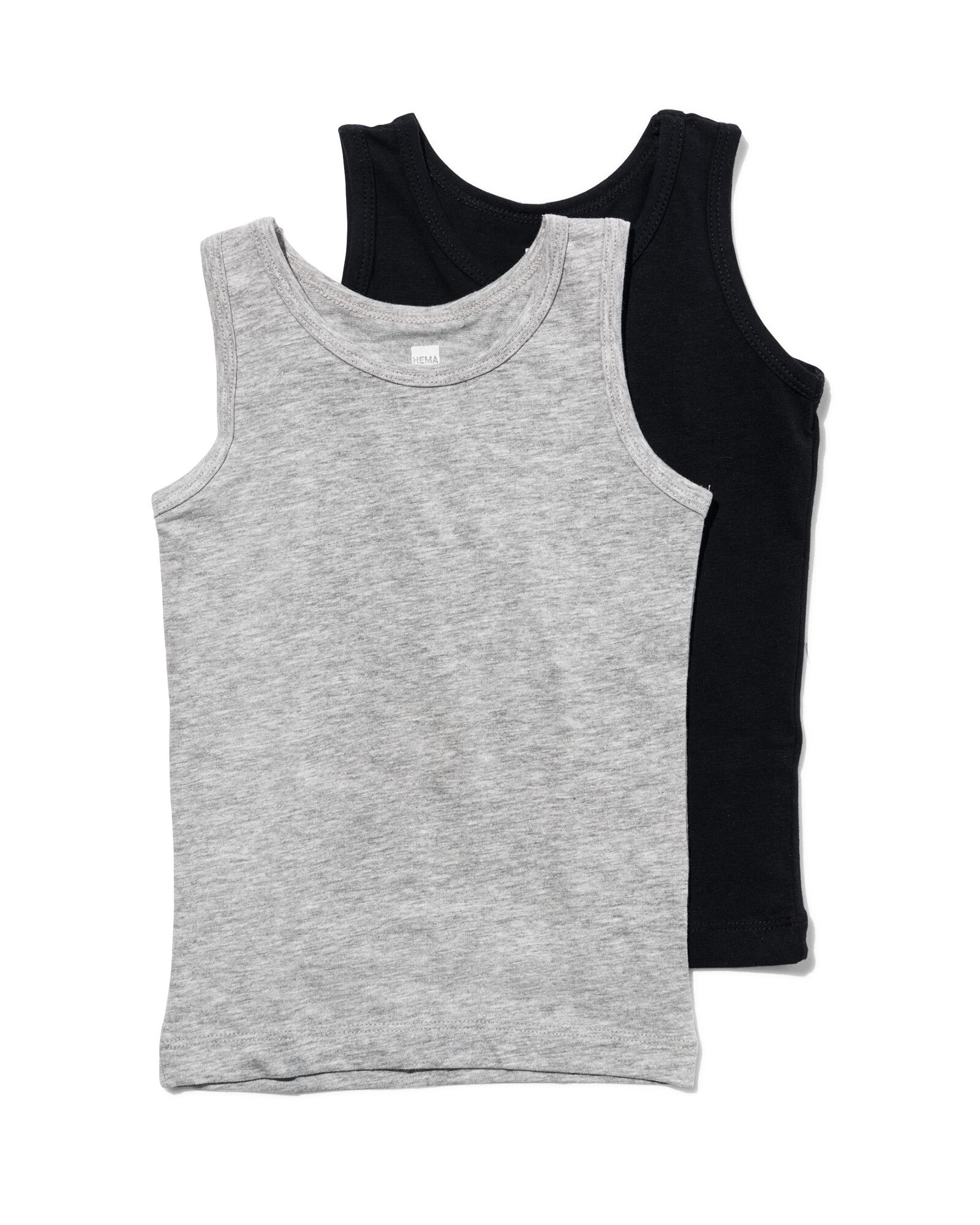 2 d&eacute;bardeurs gar&ccedil;on gris chin&eacute; gris chin&eacute; - 1000001437 - HEMA