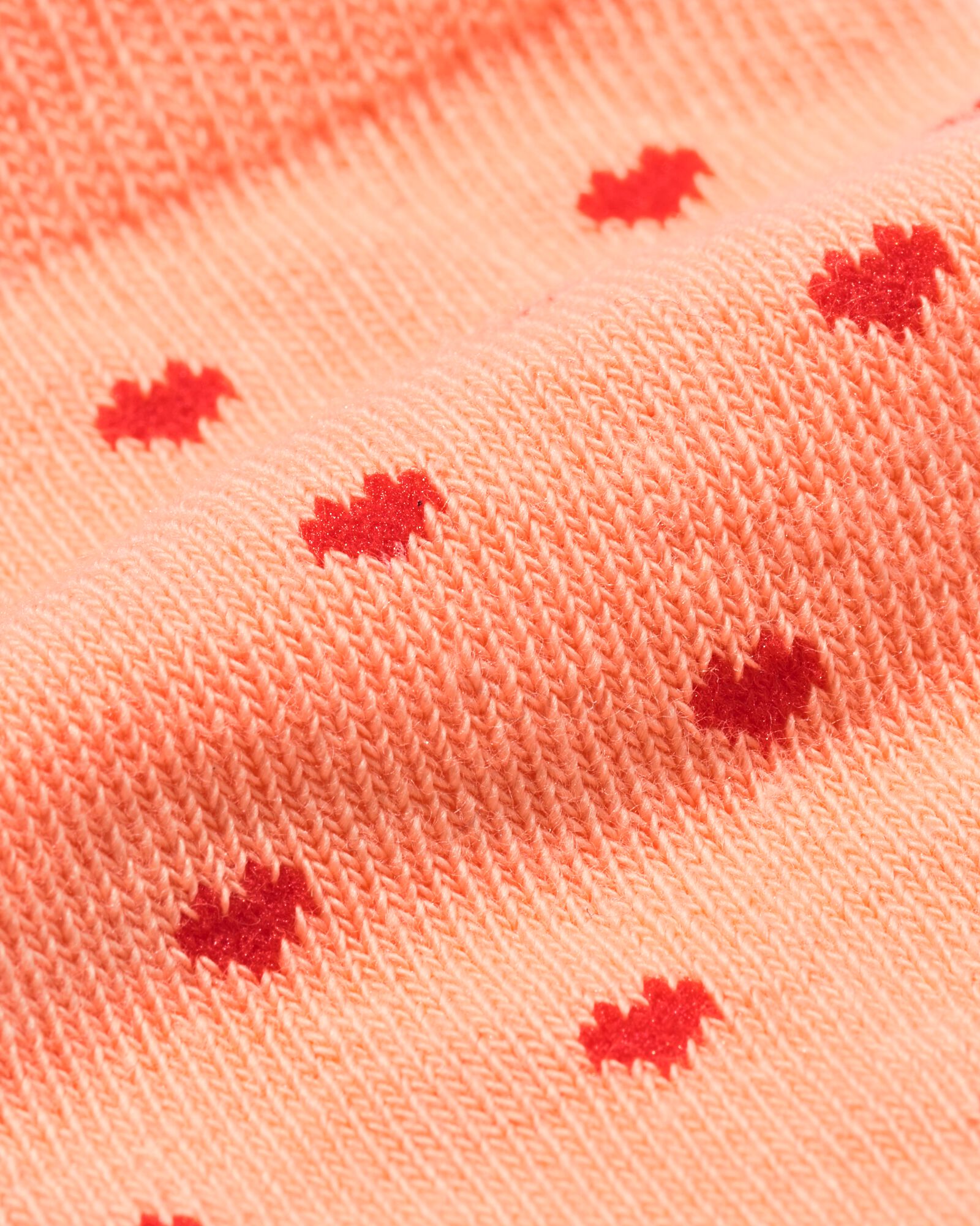 sokken met katoen hartjes - 5 paar roze - 4360450PINK - HEMA