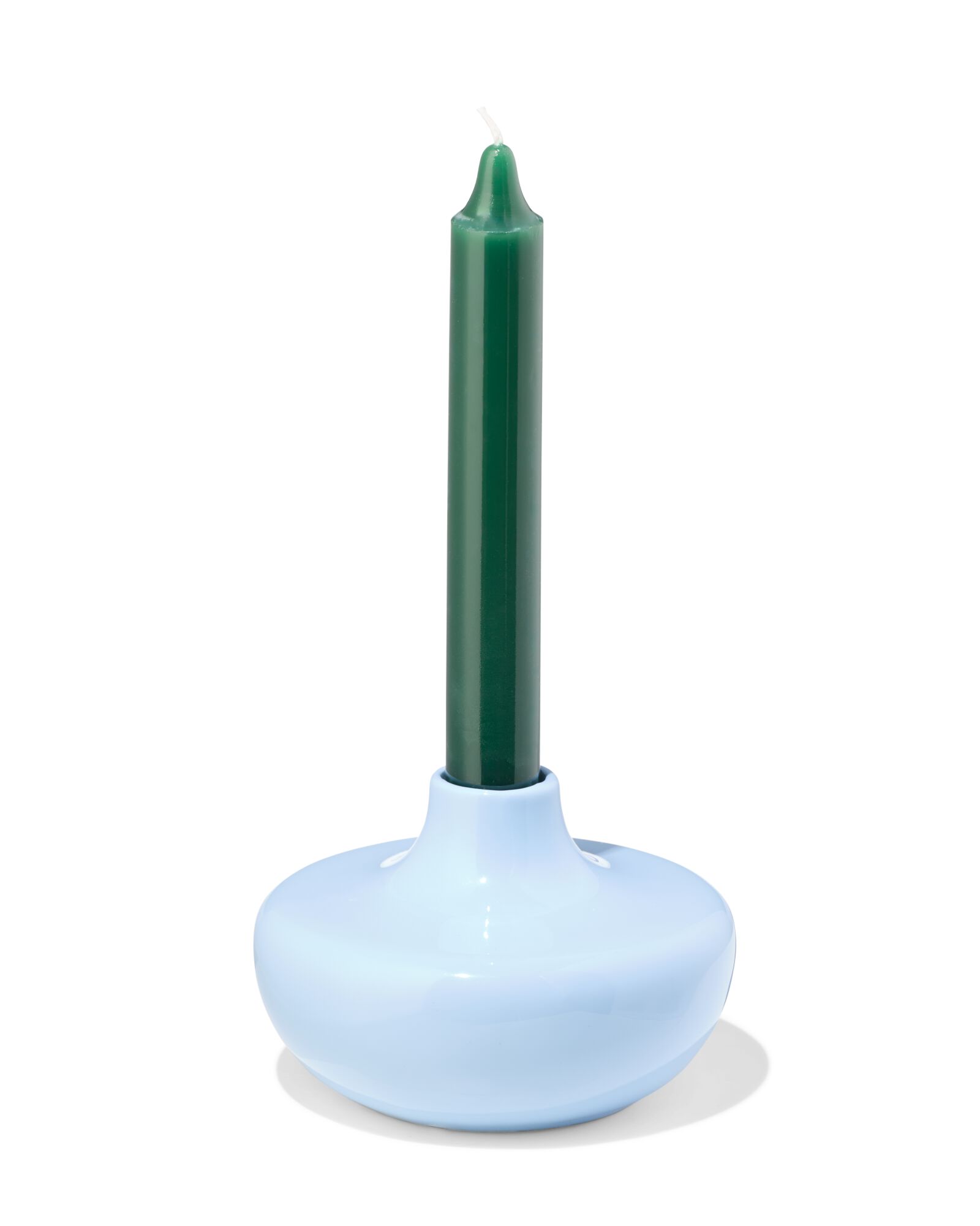 bougeoir 10,8x7,5 cm c&eacute;ramique bleu - 13325036 - HEMA