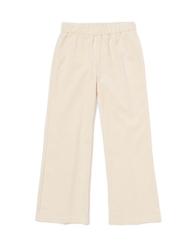 Kinderleggings aus Kord  ecru - 30828640ECRU - HEMA