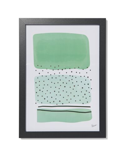 fotolijst hout A4 zwart A4 zwart - 13621035 - HEMA