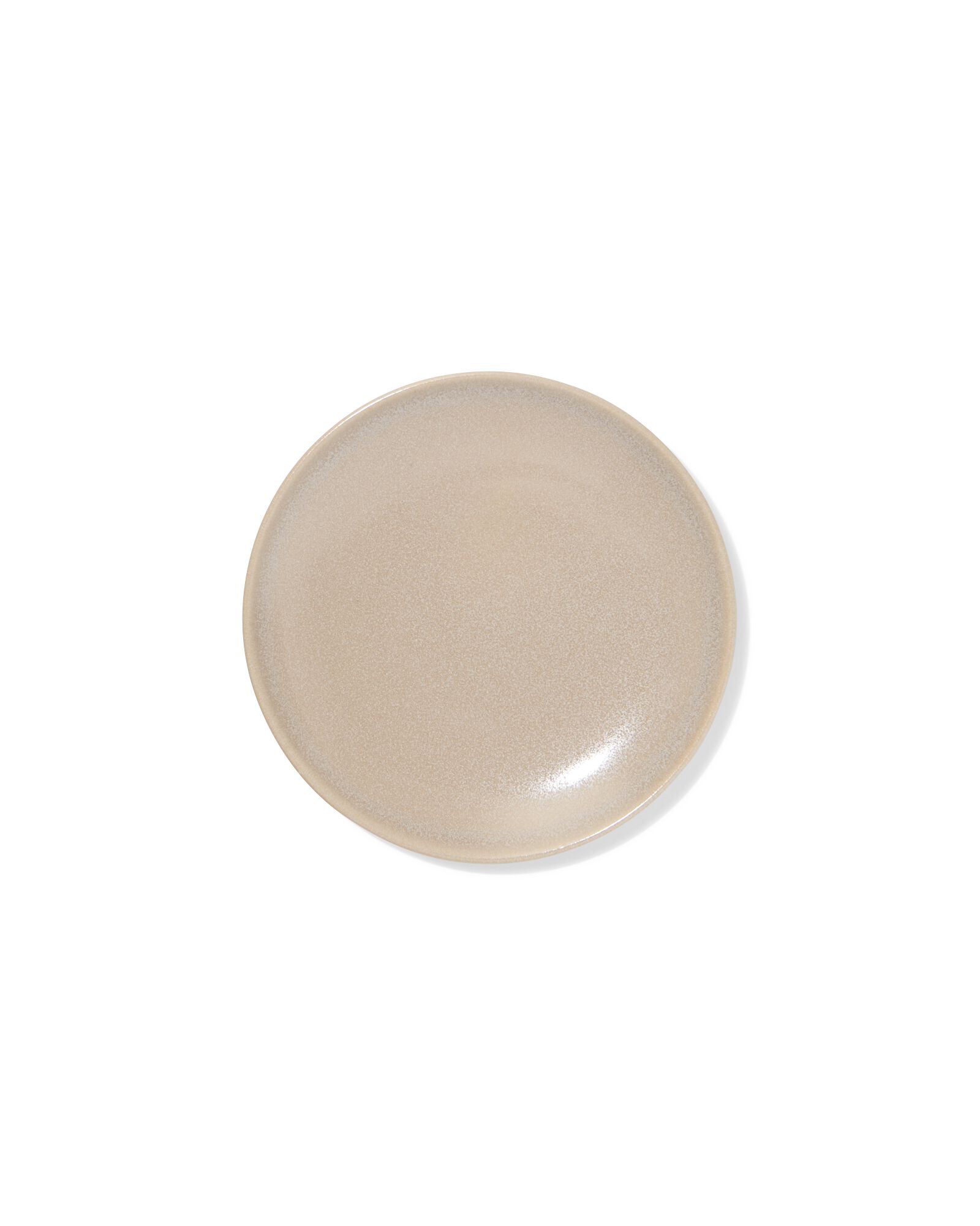 petite assiette  &Oslash;16cm PUUR gla&ccedil;ure r&eacute;active beige - 9650142 - HEMA