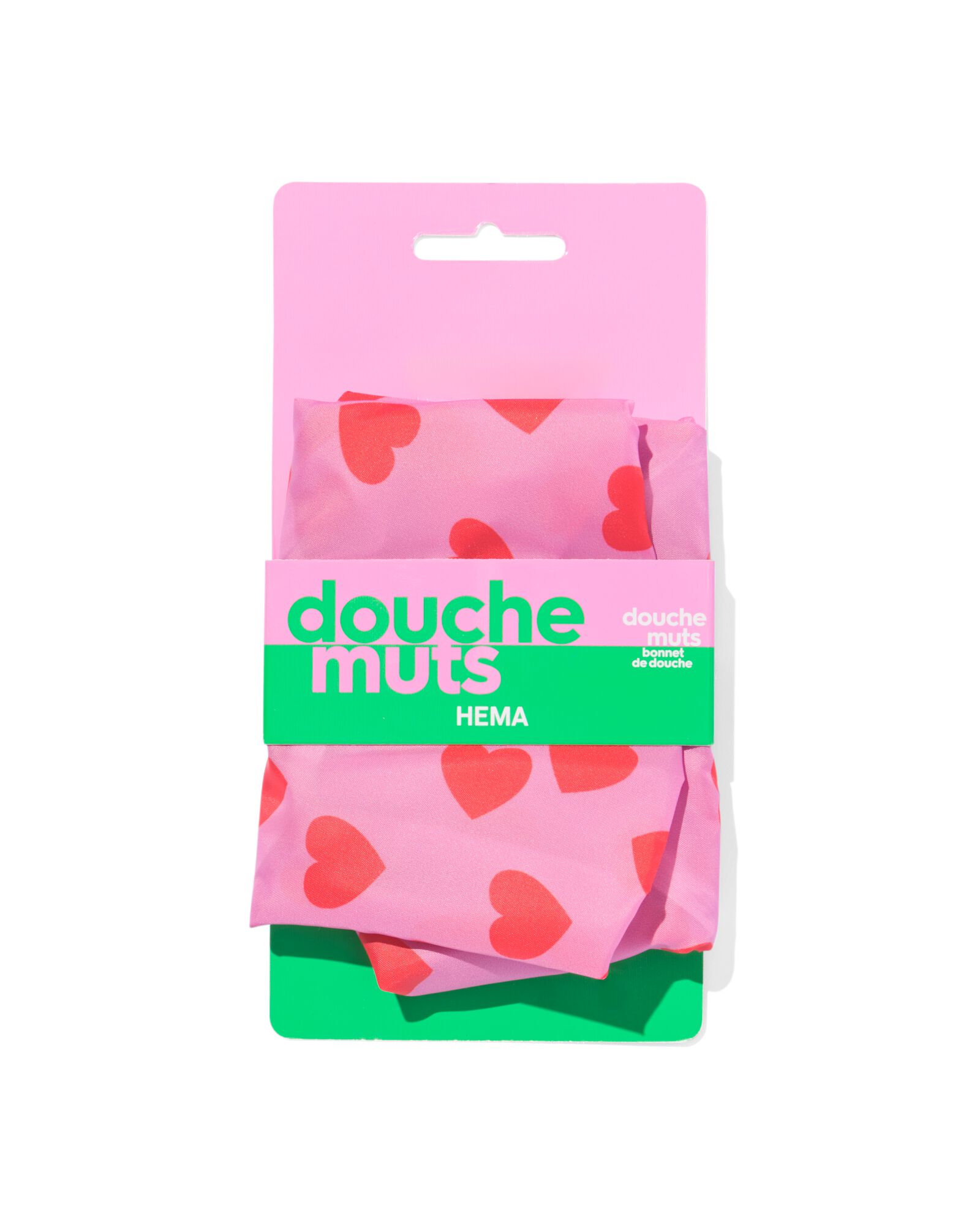 douchemuts hartjes roze - 11880067 - HEMA