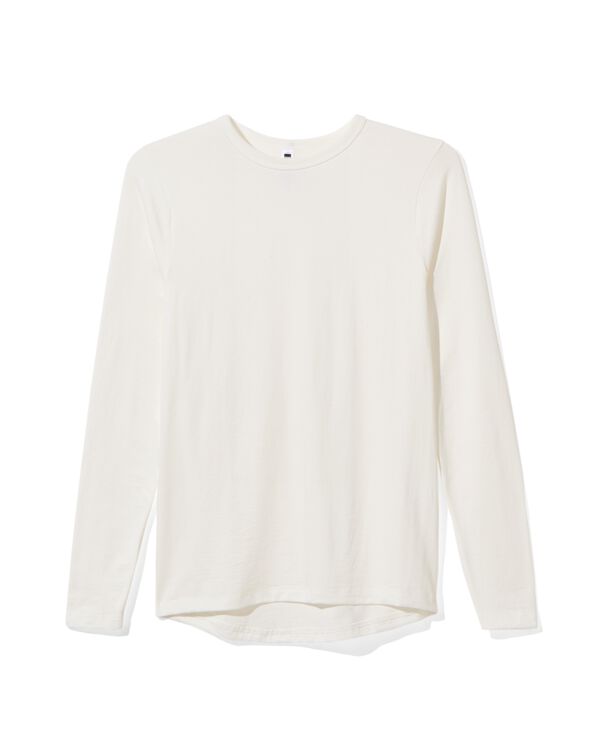 dames thermo t-shirt wit wit - 1000002188 - HEMA