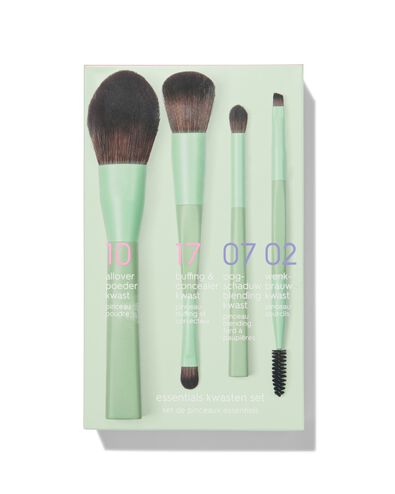 essentials kwasten set  - 11201029 - HEMA