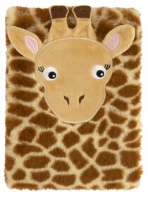notitieboek fluffy giraffe 22x16 - 14590158 - HEMA
