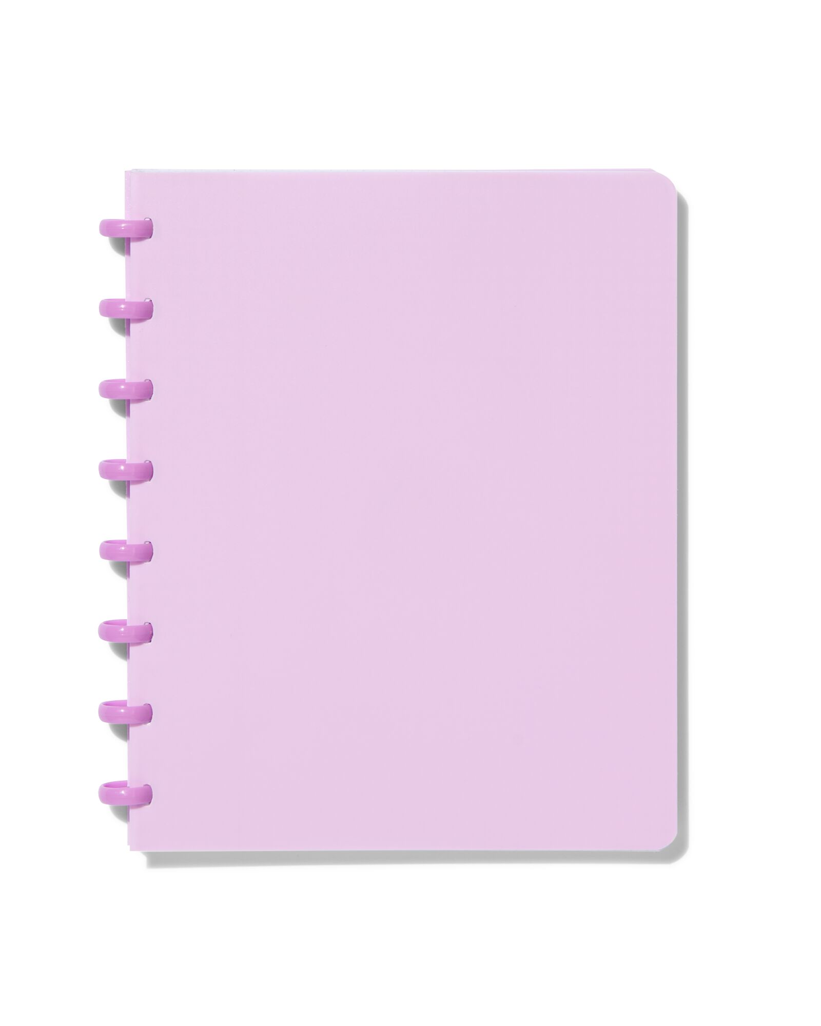 ringschrift A5 commerciaal geruit 4x8 lila - 14150122 - HEMA