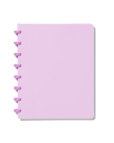 ringschrift A5 commerciaal geruit 4x8 lila - 14150122 - HEMA