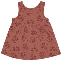 baby jurk bloemen roze roze - 1000027771 - HEMA