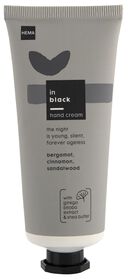 handcrème in black 65ml - 11318005 - HEMA