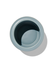 cache-pot céramique gris-bleu Ø16x12.5 - 13331002 - HEMA