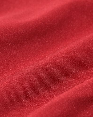 damesstring second skin micro donkerrood - 19631345DARKRED - HEMA