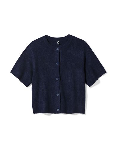 Damenjacke Grace, Feinstrick dunkelblau dunkelblau - 36302520DARKBLUE - HEMA