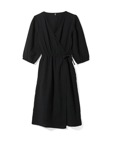 robe portefeuille femme Ruby noir M - 36249572 - HEMA