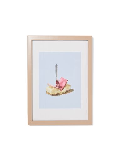 fotolijst A4 31.5x23x1cm hout - 13626044 - HEMA