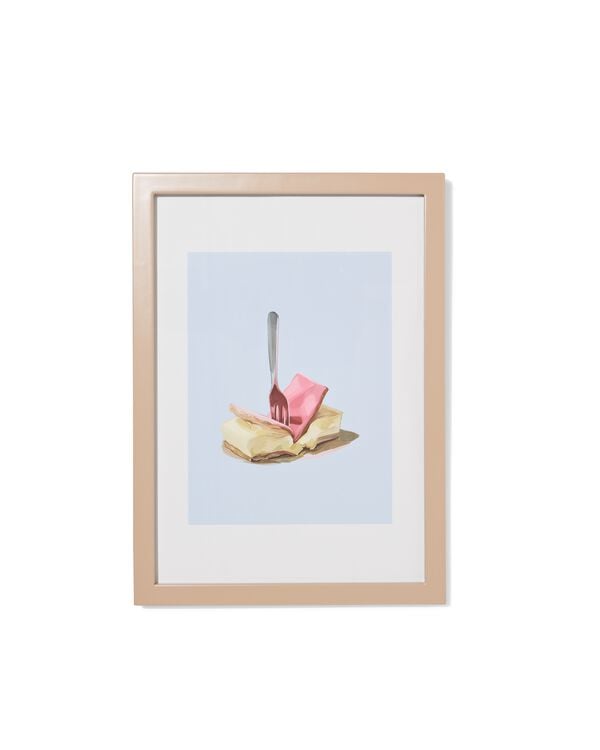 cadre photo A4 31,5x23x1cm bois - 13626044 - HEMA