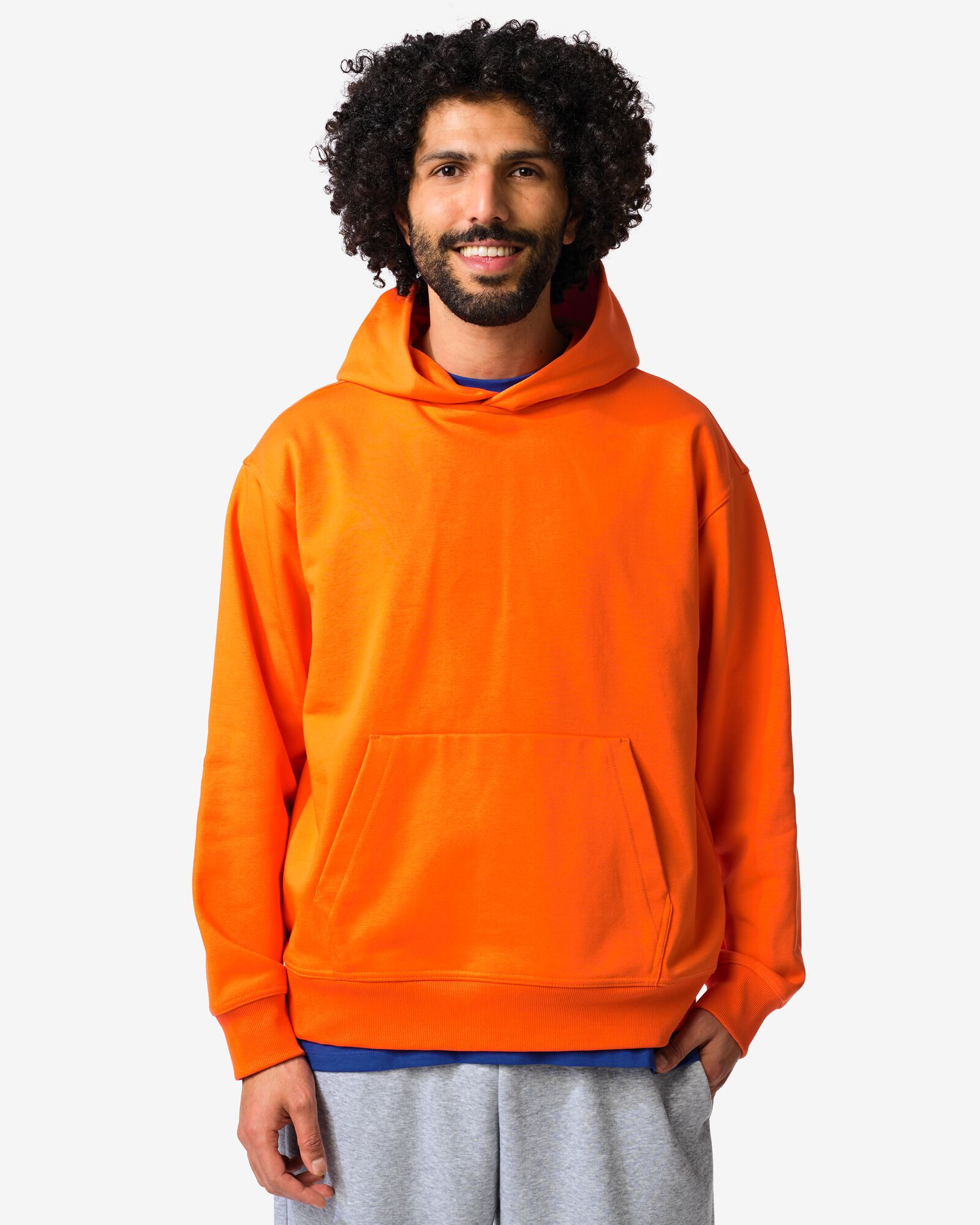 Herren-Hoodie Maarten, K&ouml;nigstag orange orange - 2100030ORANGE - HEMA