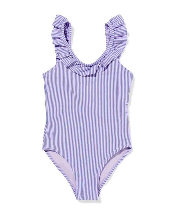 maillot de bain enfant seersucker lilas - 22250060LILAC - HEMA