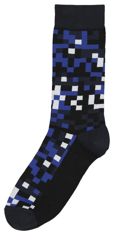 Herren-Socken, Pixel blau - 1000024579 - HEMA