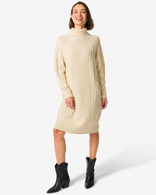 robe femme Zelda blanc cass&eacute; - 36201785OFFWHITE - HEMA