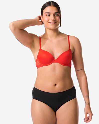Vorgeformter Push-up-BH mit Bügel rot rot - 21870180RED - HEMA