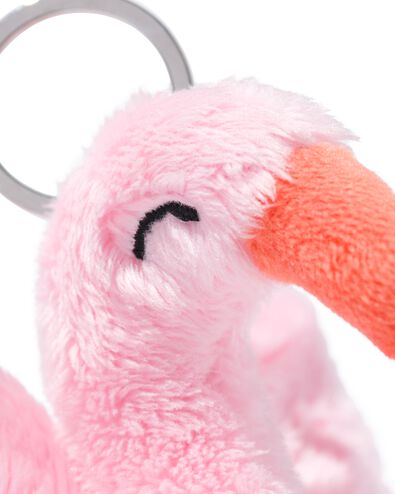 Plüsch-Schlüsselanhänger, Flamingo - 15100086 - HEMA