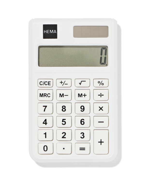 calculatrice de poche - 14830204 - HEMA