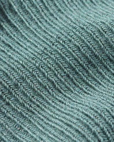 chaussettes c&ocirc;tel&eacute;es b&eacute;b&eacute; bambou - 5 paires vert vert - 4760110GREEN - HEMA