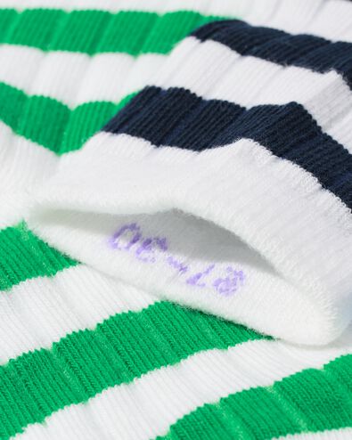 kindersokken ciao amici - 5 paar groen groen - 4311120GREEN - HEMA