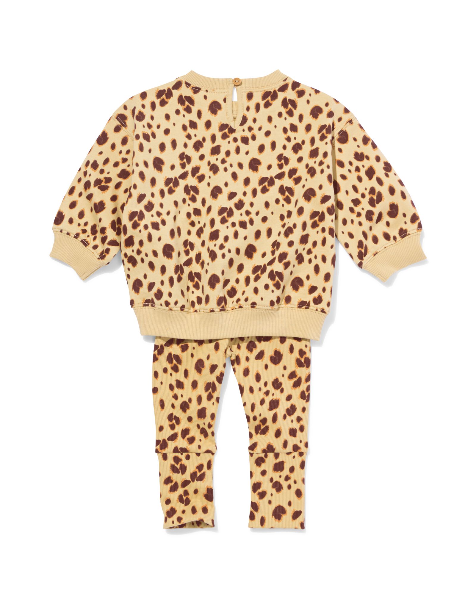 baby kledingset luipaard bruin - 33041170BROWN - HEMA