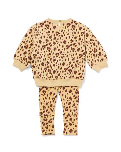 baby kledingset luipaard bruin - 33041170BROWN - HEMA