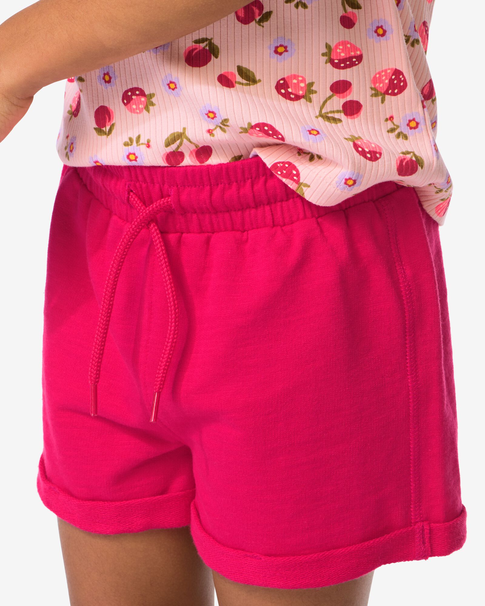 kinder sweatbroek comfy fit fuchsia fuchsia - 30846336FUCHSIA - HEMA