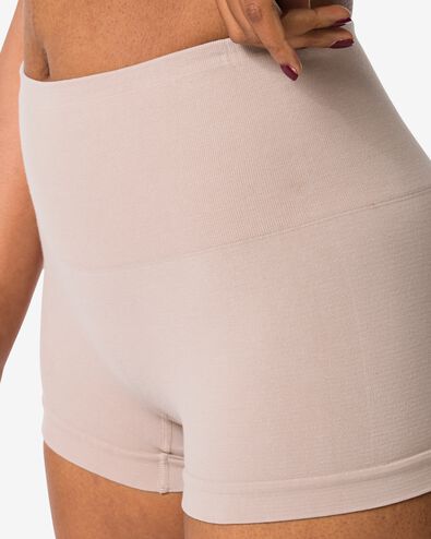 shorty correction l&eacute;g&egrave;re sans couture coton beige beige - 21560225BEIGE - HEMA