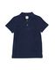 t-shirt enfant gaufré bleu 146/152 - 30779861 - HEMA
