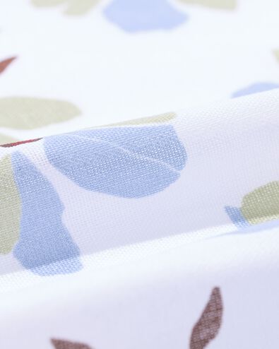tafelkleed ⌀180cm katoen bloemen groen-blauw - 5300052 - HEMA