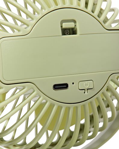 ventilateur &agrave; pince ⌀13,5cm vert - 80200041 - HEMA