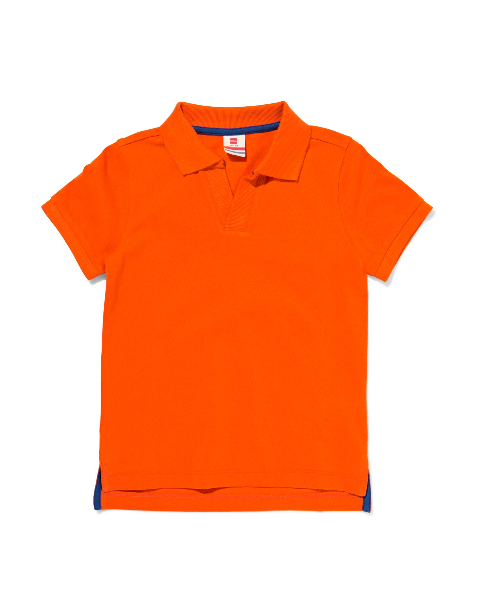 Kinder-Poloshirt, K&ouml;nigstag orange - 30787208ORANGE - HEMA