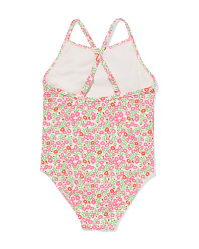 maillot de bain enfant fleurs rose - 22250250PINK - HEMA