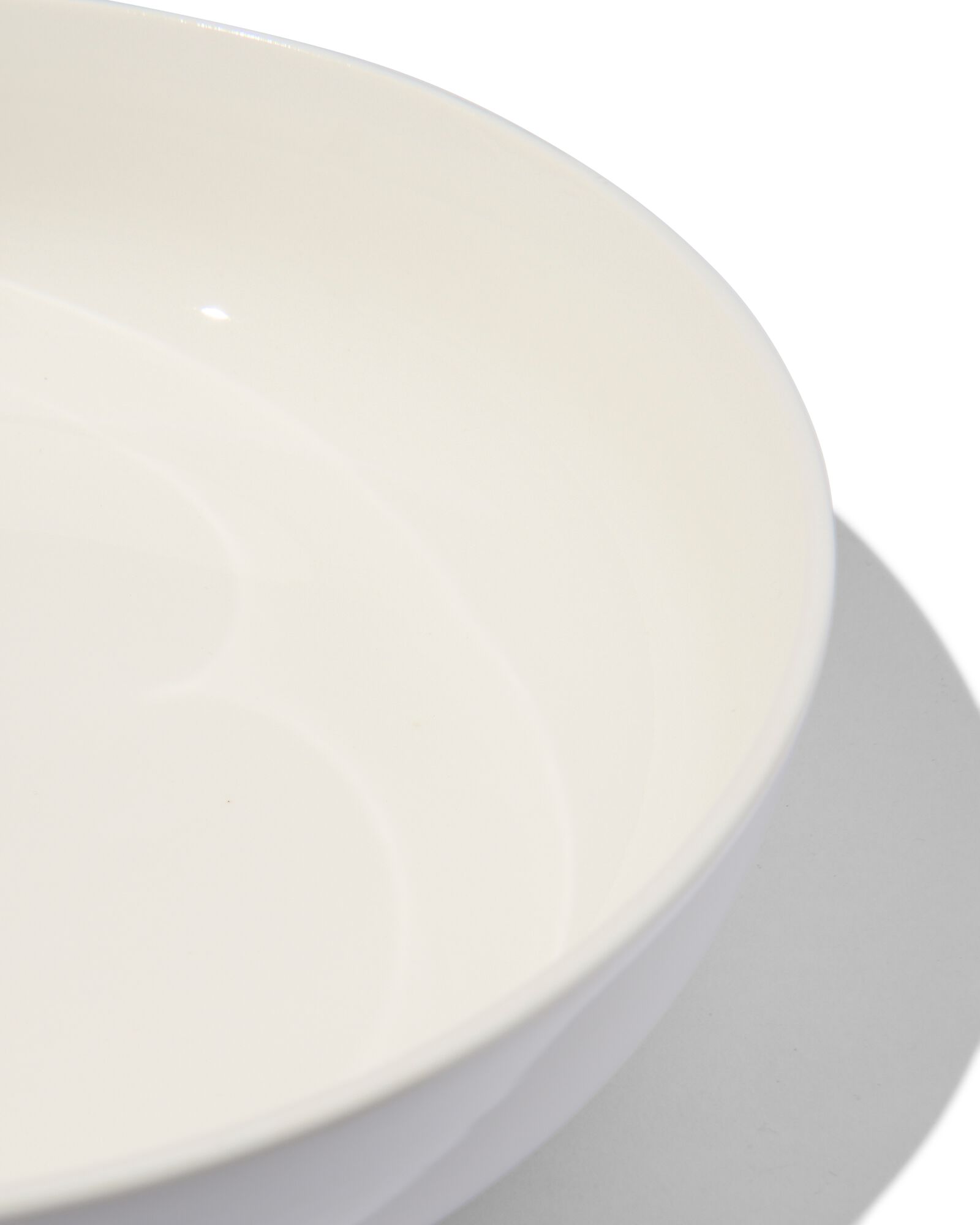 assiette creuse - 21 cm - Rome - new bone - blanche - 9602044 - HEMA