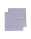2 serviettes en coton 47x47 gris - 5390039 - HEMA
