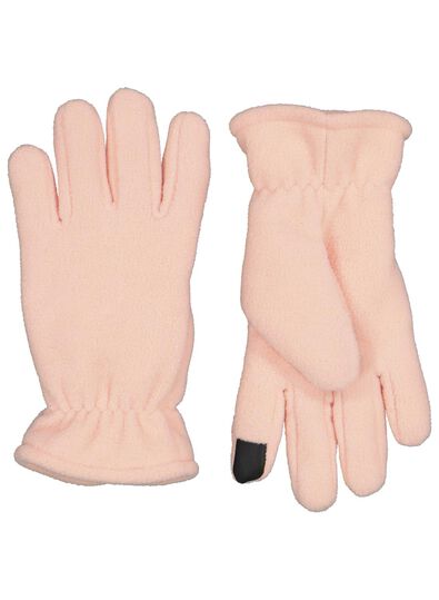 gants enfant touchscreen rose 158/164 - 16793205 - HEMA