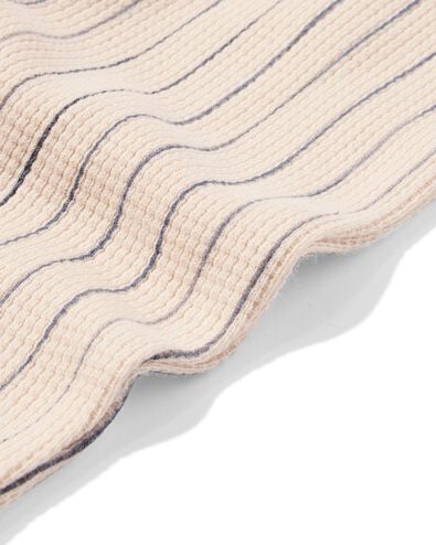 Newbornhose in Waffelstruktur mit Sreifen ecru - 33419520ECRU - HEMA